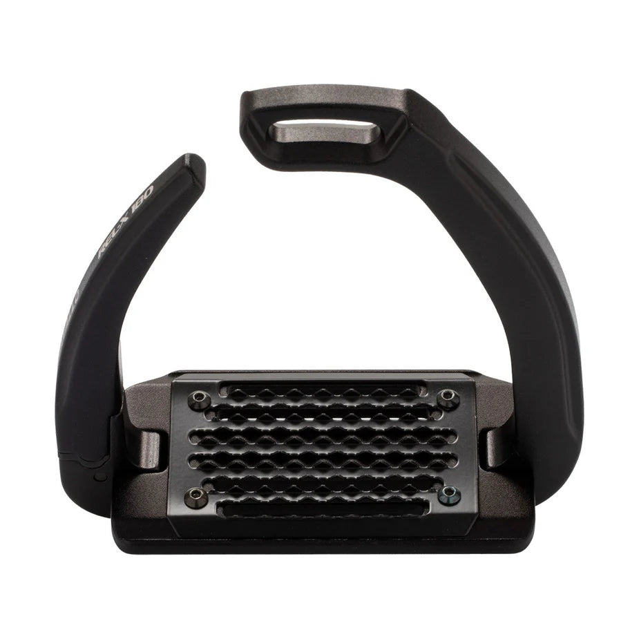Acavallo - REL - X 180 Sikkerheds Stigbøjler - Total Sort - animondo.dk - AC669_TOTALBLACK