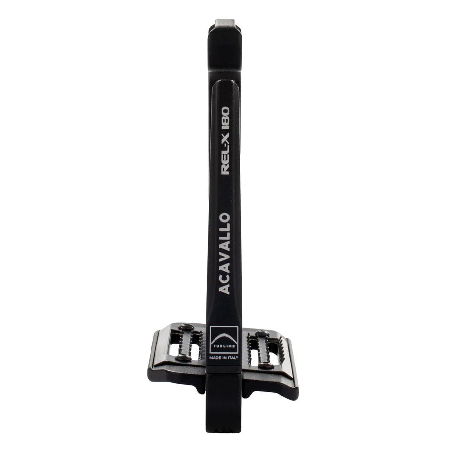 Acavallo - REL - X 180 Sikkerheds Stigbøjler - Total Sort - animondo.dk - AC669_TOTALBLACK