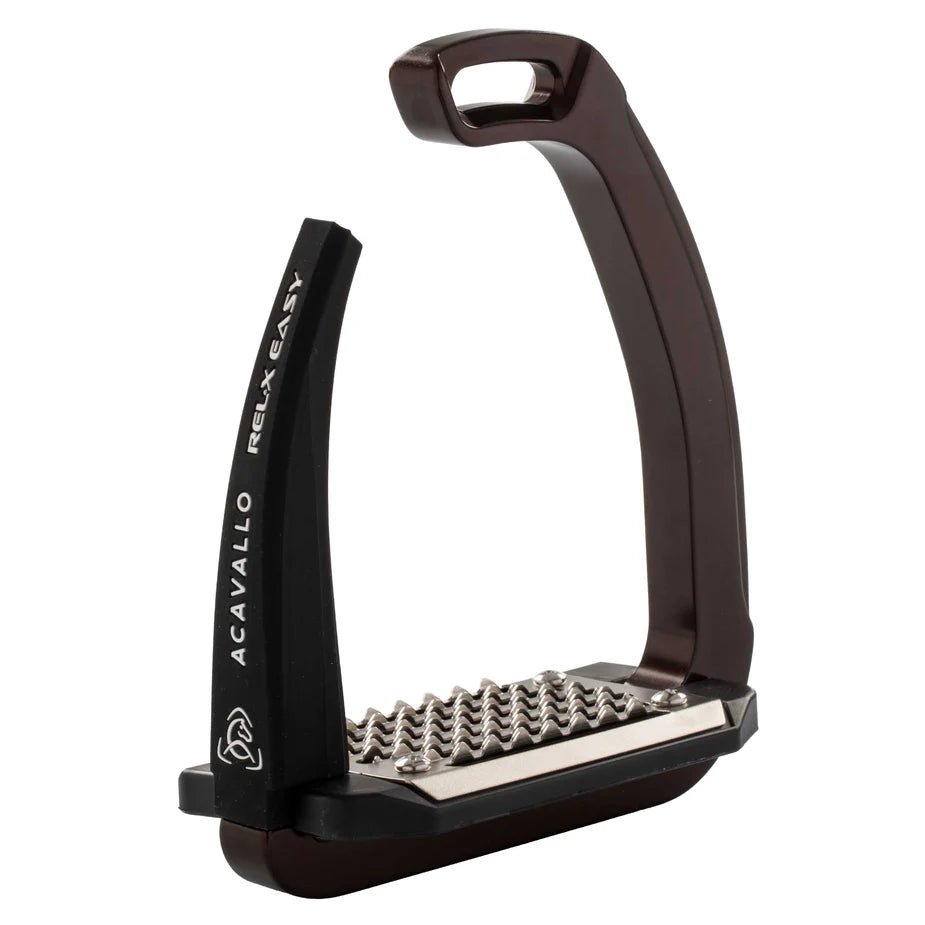 Acavallo - REL - X Easy Sikkerheds Stigbøjler - Brun - animondo.dk - AC667 - Brown