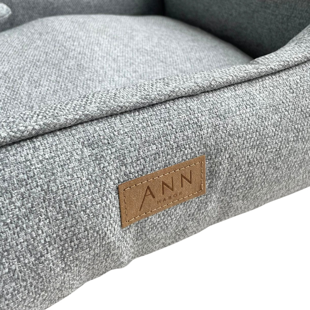 Ann Habor - Lugano Hundeseng - Lysegrå - animondo.dk - AH0200