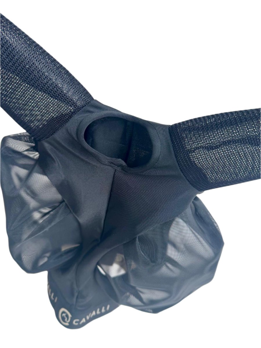 Cavalli Fluemaske m. ører - Sort 2025 - animondo.dk - Cav3306
