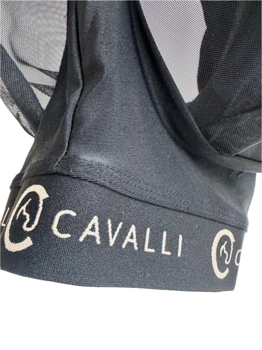 Cavalli Fluemaske m. ører - Sort 2025 - animondo.dk - Cav3306