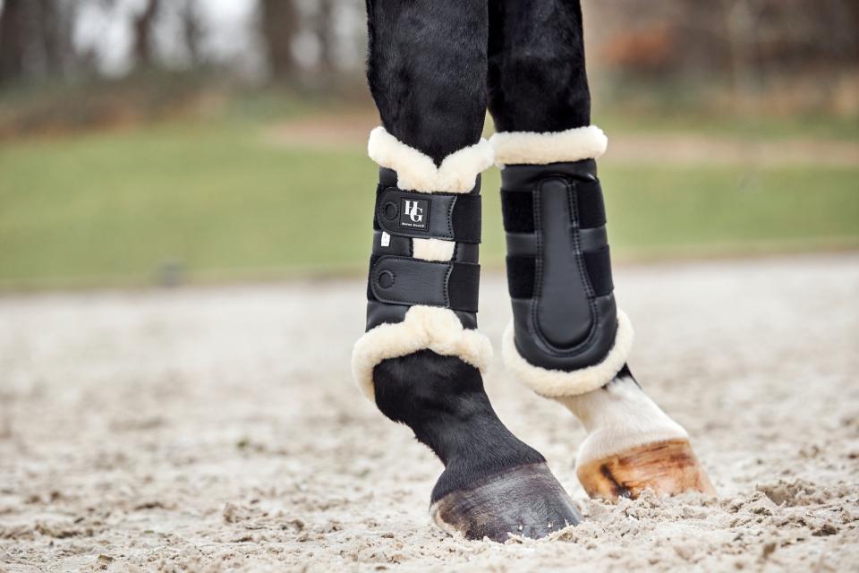 Horse Guard - Dressurgamacher m. lammeskind - Sort - animondo.dk - 45800