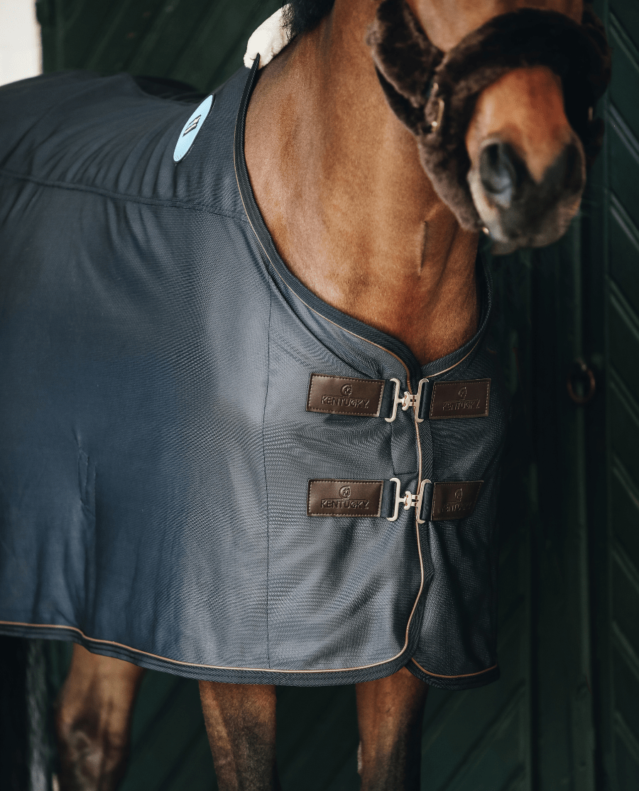 Kentucky Horsewear - Magnetdækken m. hals - Navy - animondo.dk - 52150 - 03 - 125