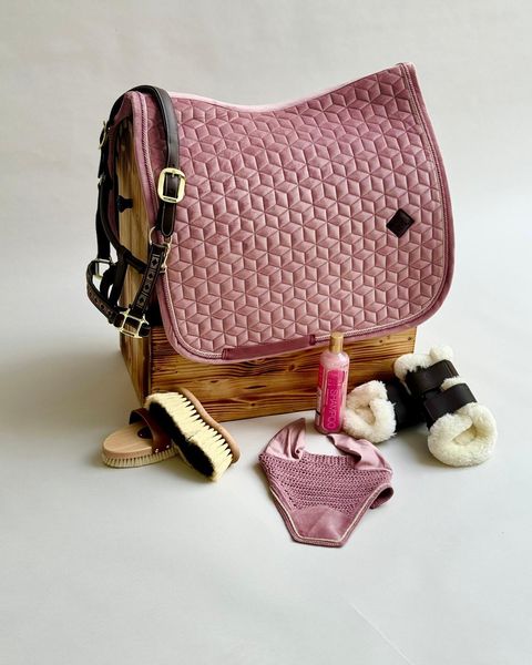 Kentucky - Velour Dressur Underlag - Old Rose - animondo.dk - 42579 - 10 - DR - COB