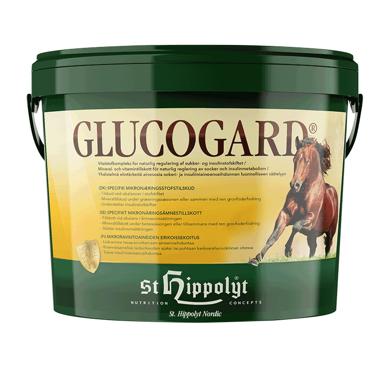 St. Hippolyt - GlucoGard - Til overvægtige heste - 3 kg - animondo.dk - 51103003