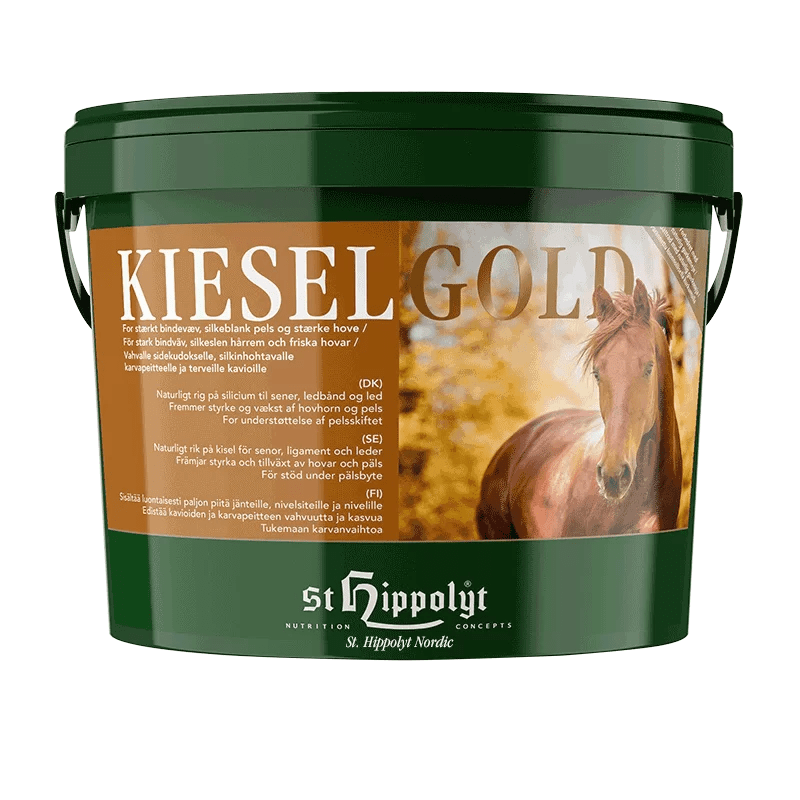 St. Hippolyt - Kieselgold - Hud, Pels og Hov Boost - 4 kg - animondo.dk - 51109005
