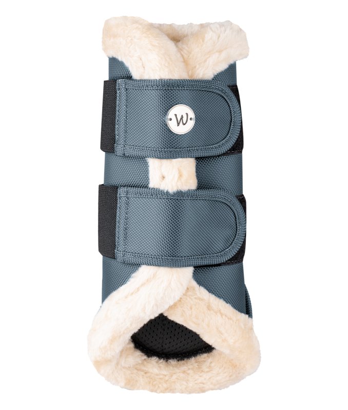 Waldhausen - Pegasus Dressurgamacher m. Fake Fur - Blå - animondo.dk -