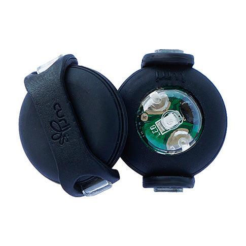 Curli Luumi lampe LED sort, 2 stk. - animondo.dk