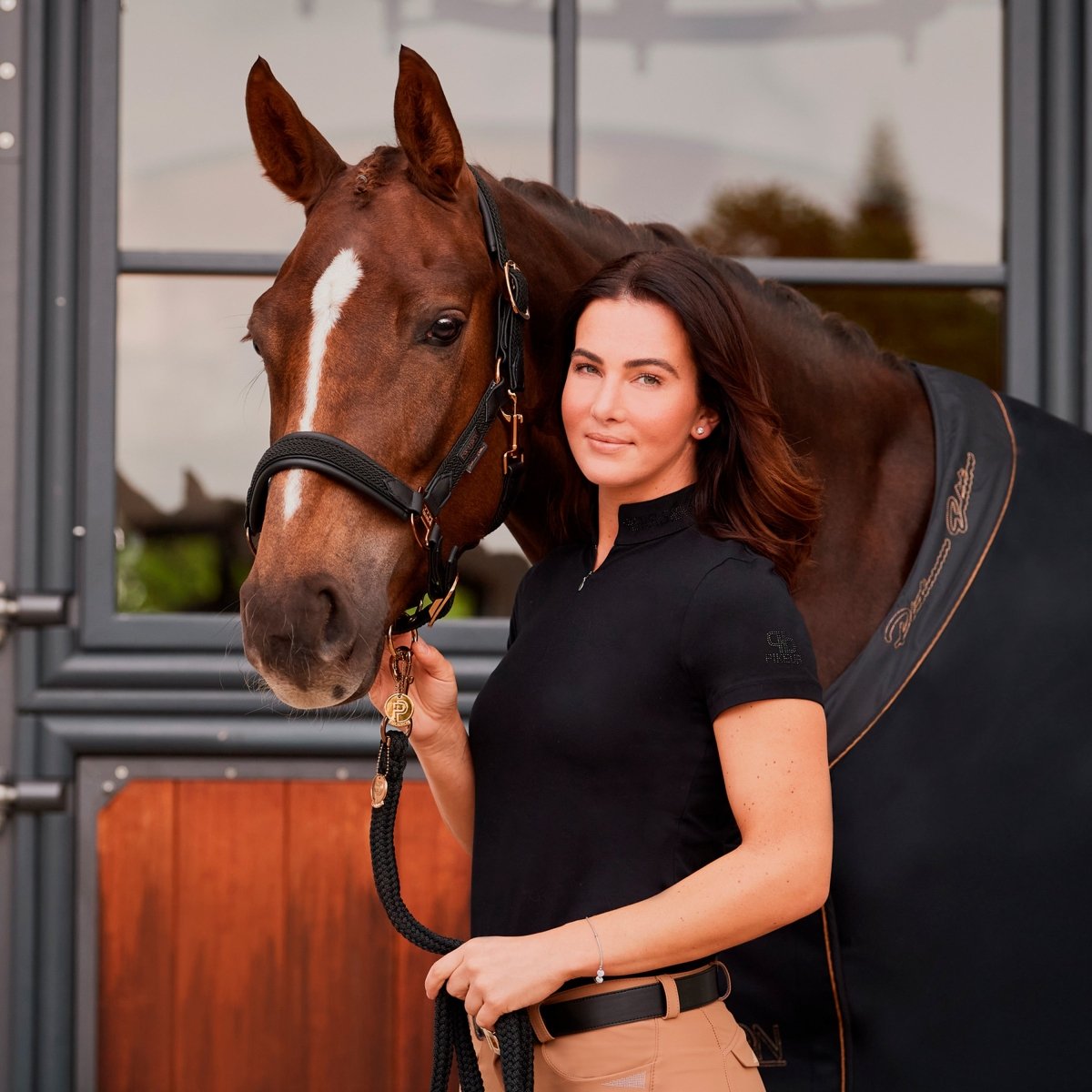 Eskadron Platinum 23 Duralastic Træktov m. Pistolhage - Sort - animondo.dk - SS23 - 475139828290