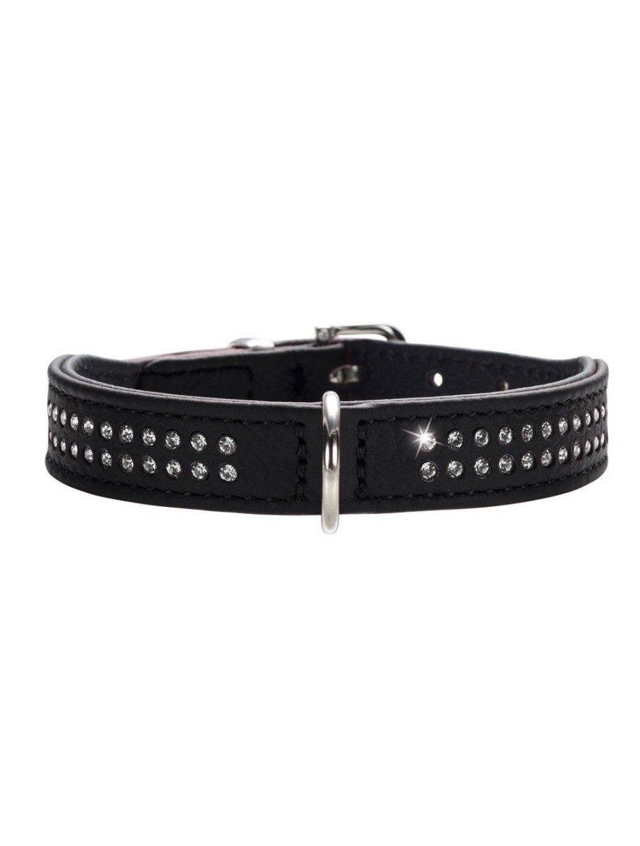 Hunter HB Diamond Petit Halsbånd - Sort - animondo.dk