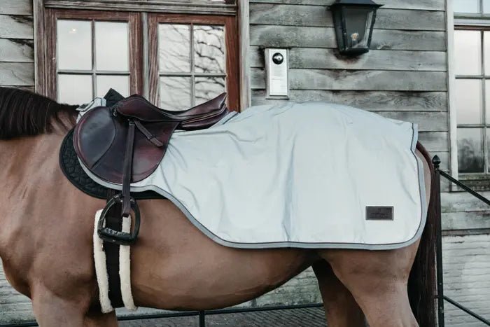 Kentucky Horsewear - Ridedækken m. refleks - Grå - animondo.dk - 52177 - 42 - M