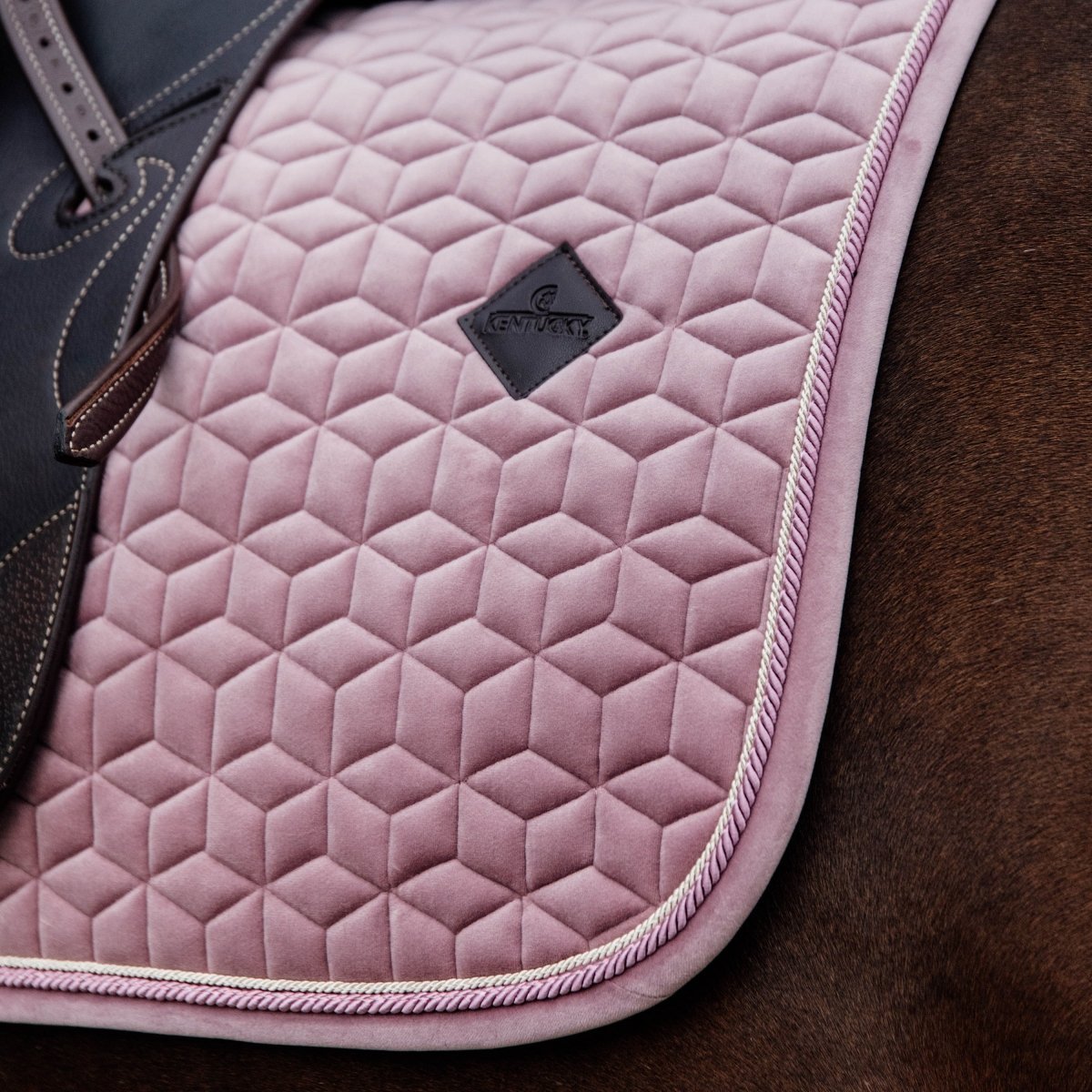 Kentucky - Velour Dressur Underlag - Old Rose - animondo.dk - 42579 - 10 - DR - COB
