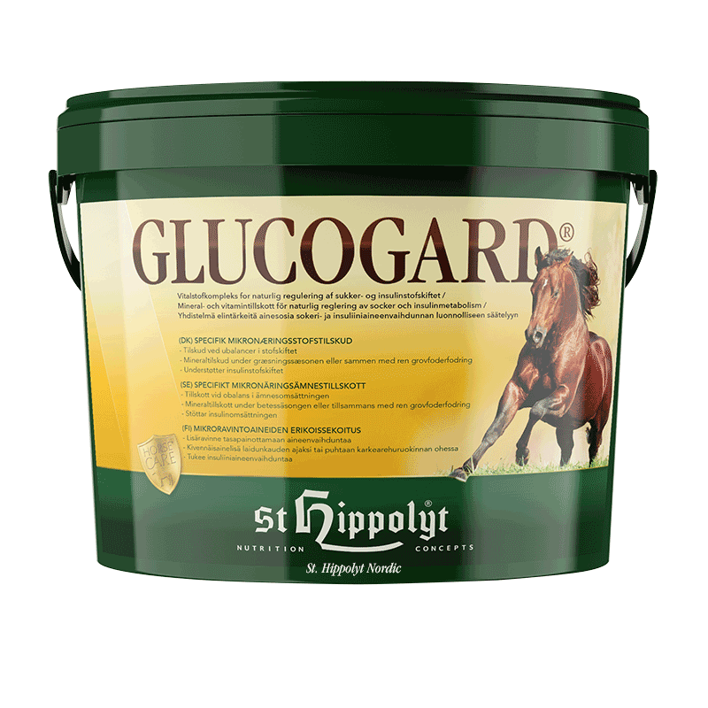 St. Hippolyt - GlucoGard - Til overvægtige heste - 3 kg