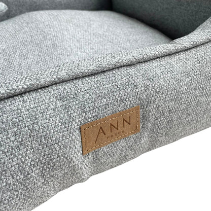 Ann Habor - Lugano Hundeseng - Lysegrå - animondo.dk - AH0200