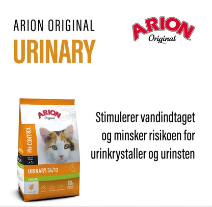 ARION ORIGINAL CAT URINARY - 7,5 kg - animondo.dk - 105869