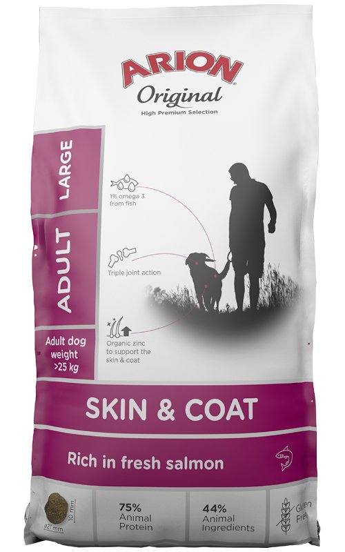 Arion Original - Skin & Coat Large - 12 kg - animondo.dk - 106068