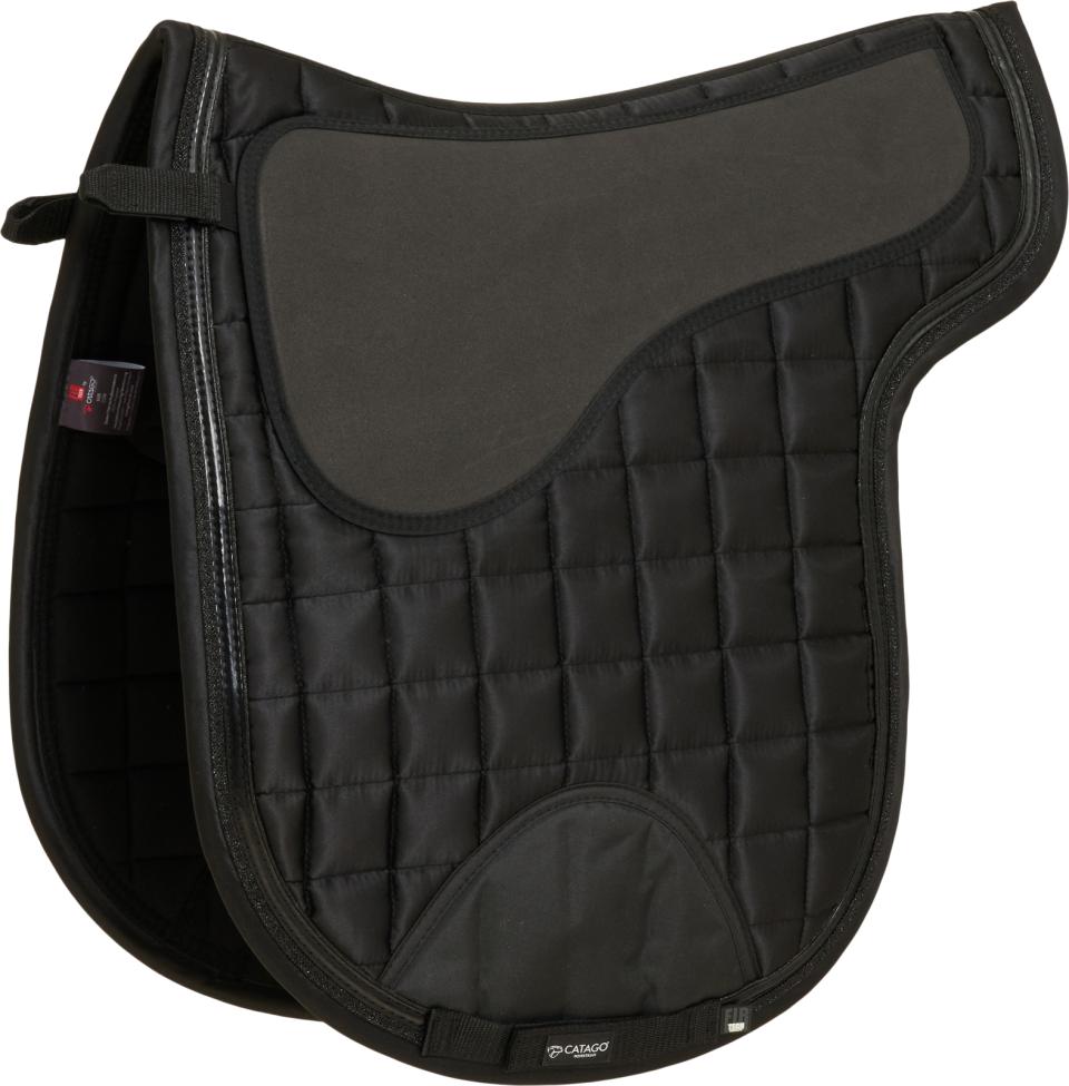 CATAGO FIR - Tech - Sadelformet Elegant Underlag m. pad - Sort - animondo.dk - 51211001