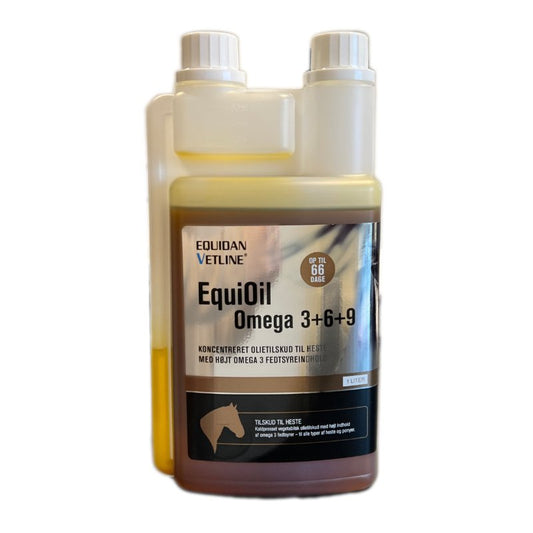 Equidan Vetline EquiOil - Omega-boost - 1L - animondo.dk - 120640