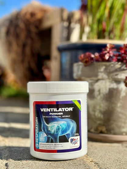 Equine America Ventilator Powder - luftveje - 500g - animondo.dk - EQ244-UK