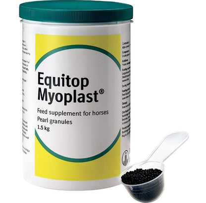 Equitop Myoplast - tilskudsfoder til muskelopbygning - animondo.dk - F53139