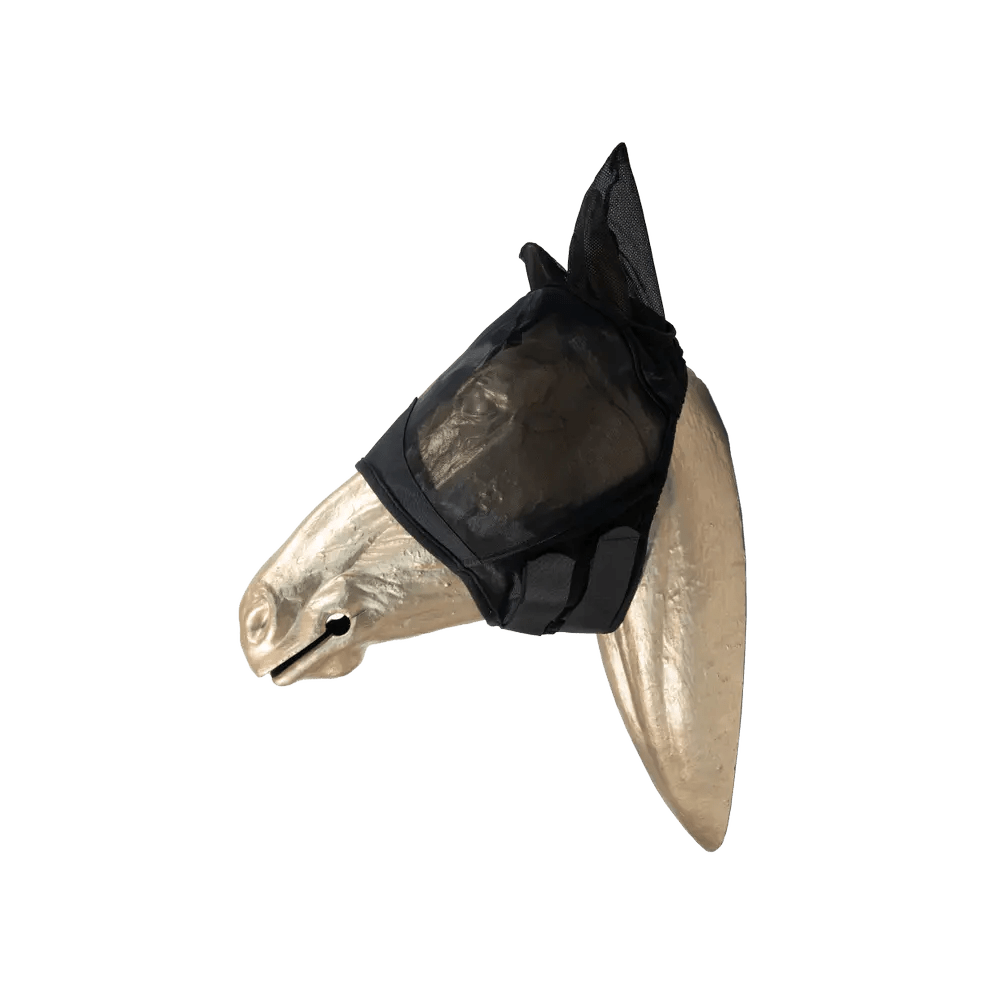 Fly Mask Classic with ears - Sort - animondo.dk - 42646-01-SH