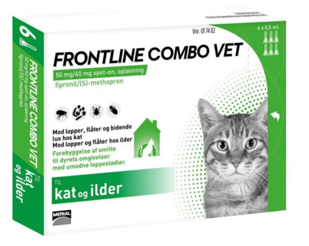 Frontline Combo Kat - 6 stk. - animondo.dk - 300719