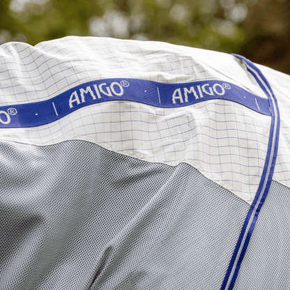 Horseware - Amigo Airflow Plus Regn - og insektdækken m. UV - beskyttelse - Grå/Blå - animondo.dk - AFRP9A - B5MW - 48