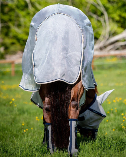 Horseware - Rambo Protector Plus Insektdækken - Grå/Navy - animondo.dk - AFAR90 - IBWT - 60