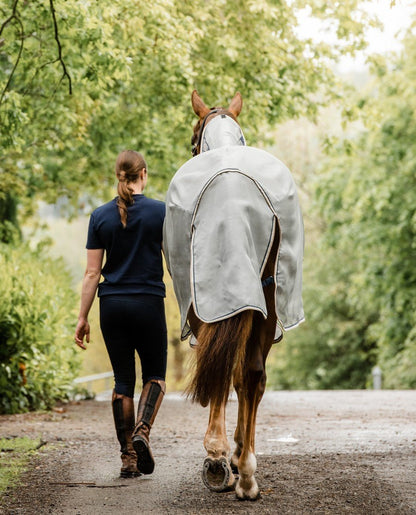 Horseware - Rambo Protector Plus Insektdækken - Grå/Navy - animondo.dk - AFAR90 - IBWT - 60
