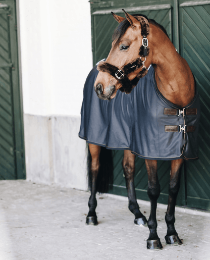 Kentucky Horsewear - Magnetdækken m. hals - Navy - animondo.dk - 52150 - 03 - 125