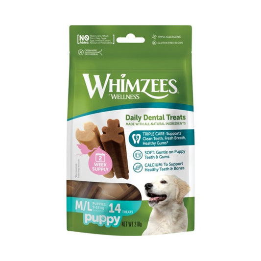 Whimzees - Tyggeben til store hvalpe - 14 stk. - animondo.dk - WH0200210