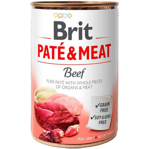 Brit Pate & Meat Puppy 400 g - animondo.dk