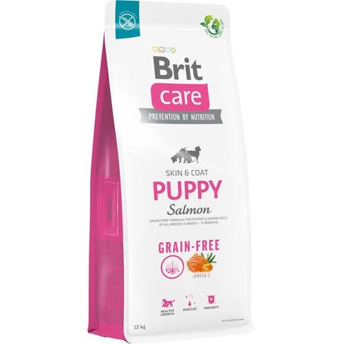 Brit Care Care Dog Grain-free Puppy - Salmon 12 kg - animondo.dk