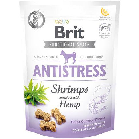 Brit Care Dog Functional Snack Antistress Shrimps 150g - animondo.dk