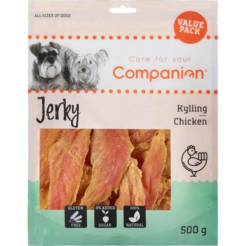 Companion Tørret kyllingekød - 500g Value Pack - animondo.dk