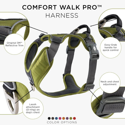 Dog Copenhagen Comfort Walk Pro™ Sele - Hunting Green - animondo.dk