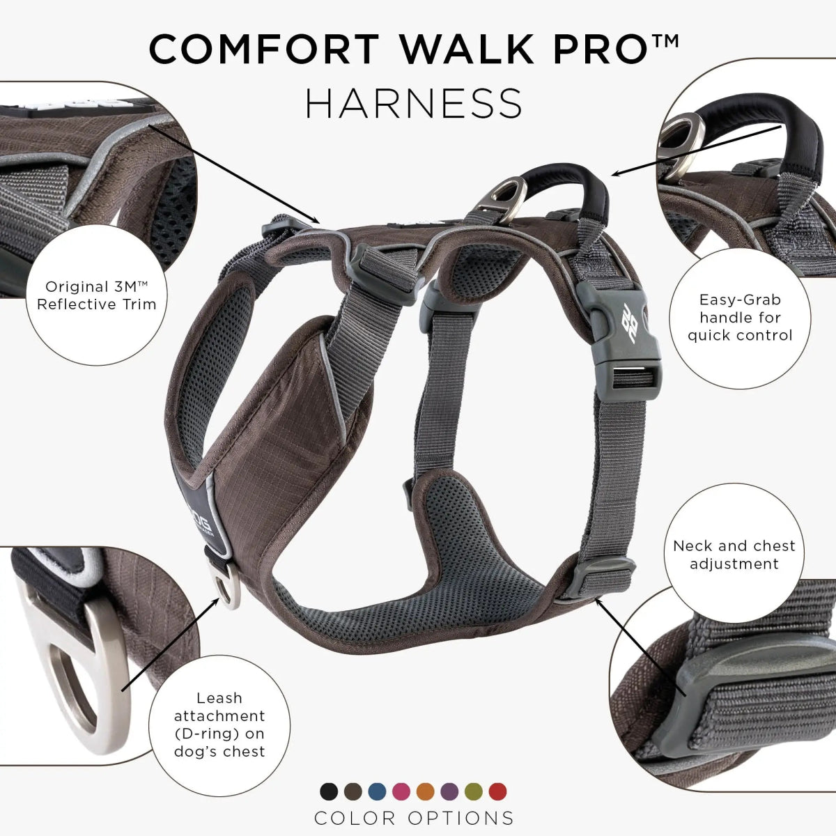 Dog Copenhagen Comfort Walk Pro™ Sele - Mocca - animondo.dk
