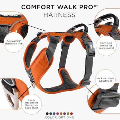 Dog Copenhagen Comfort Walk Pro™ Sele - Orange Sun - animondo.dk