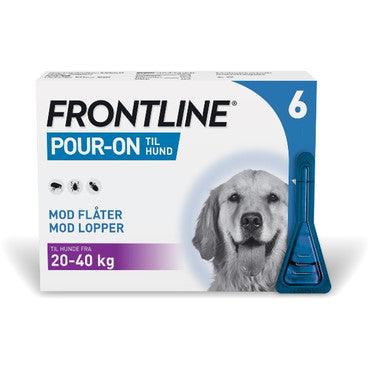 Frontline pour-on Hund 20-40kg - animondo.dk