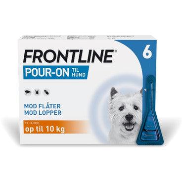 Frontline pour-on - Hund op til 10 kg - animondo.dk