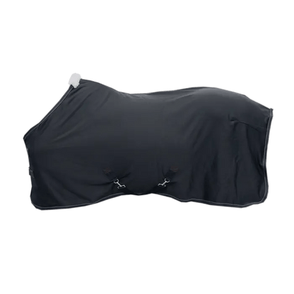 Kentucky Cooler Fleece Rug - Black - animondo.dk