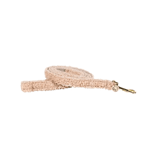 Kentucky Dog Leash Teddy Fleece 120 cm - Beige - animondo.dk
