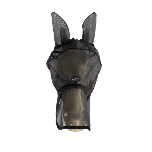 Kentucky Fly Mask Classic with ears & nose - Black - animondo.dk - 42644-01-COB