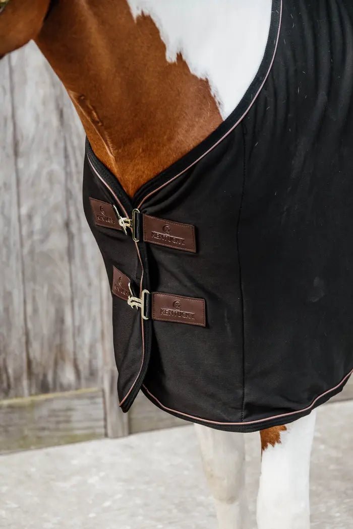 Kentucky Horsewear - "Cooler" Fleecedækken - Sort - animondo.dk - 52145 - 01 - 125