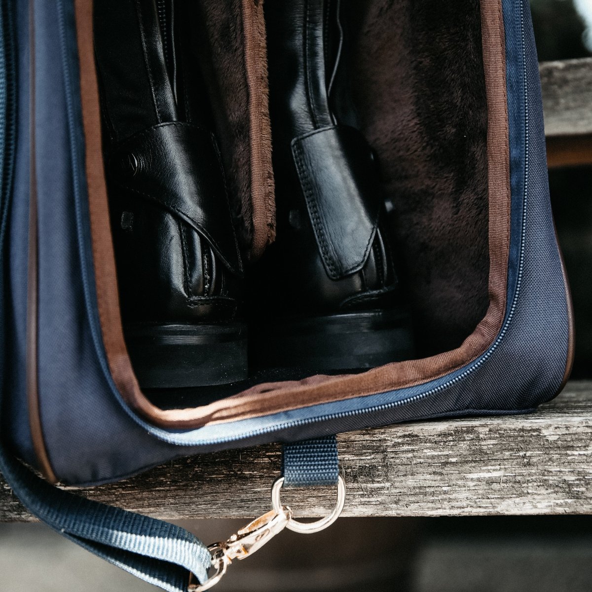 Kentucky Horsewear Støvletaske - Navy - animondo.dk