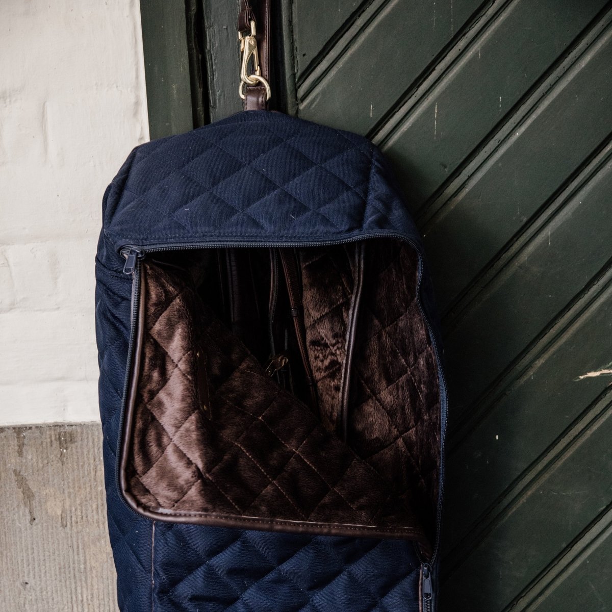 Kentucky Horsewear Trensetaske - Navy - animondo.dk