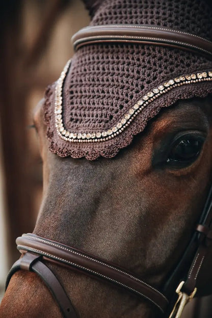 Kentucky Horsewear Wellington Stone & Pearl Soundless Hut - Brown - animondo.dk