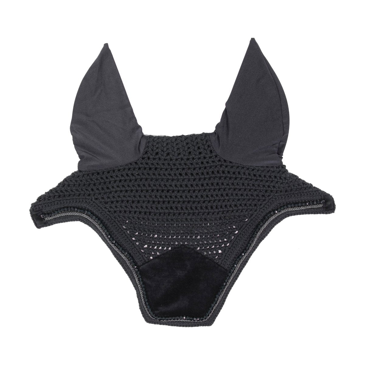 Kentucky Horsewear Wellington Velvet Pearls Hut - Sort - animondo.dk - 42629 - 01 - F