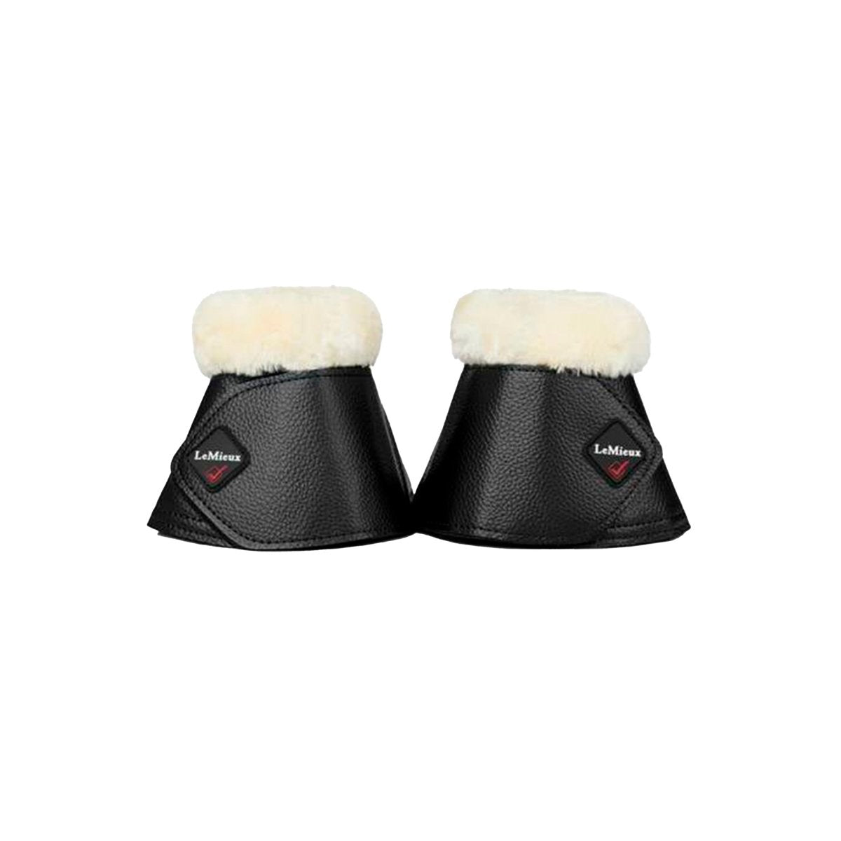 LeMieux Fleece WrapRound Klokker - Sort/Neutral - animondo.dk